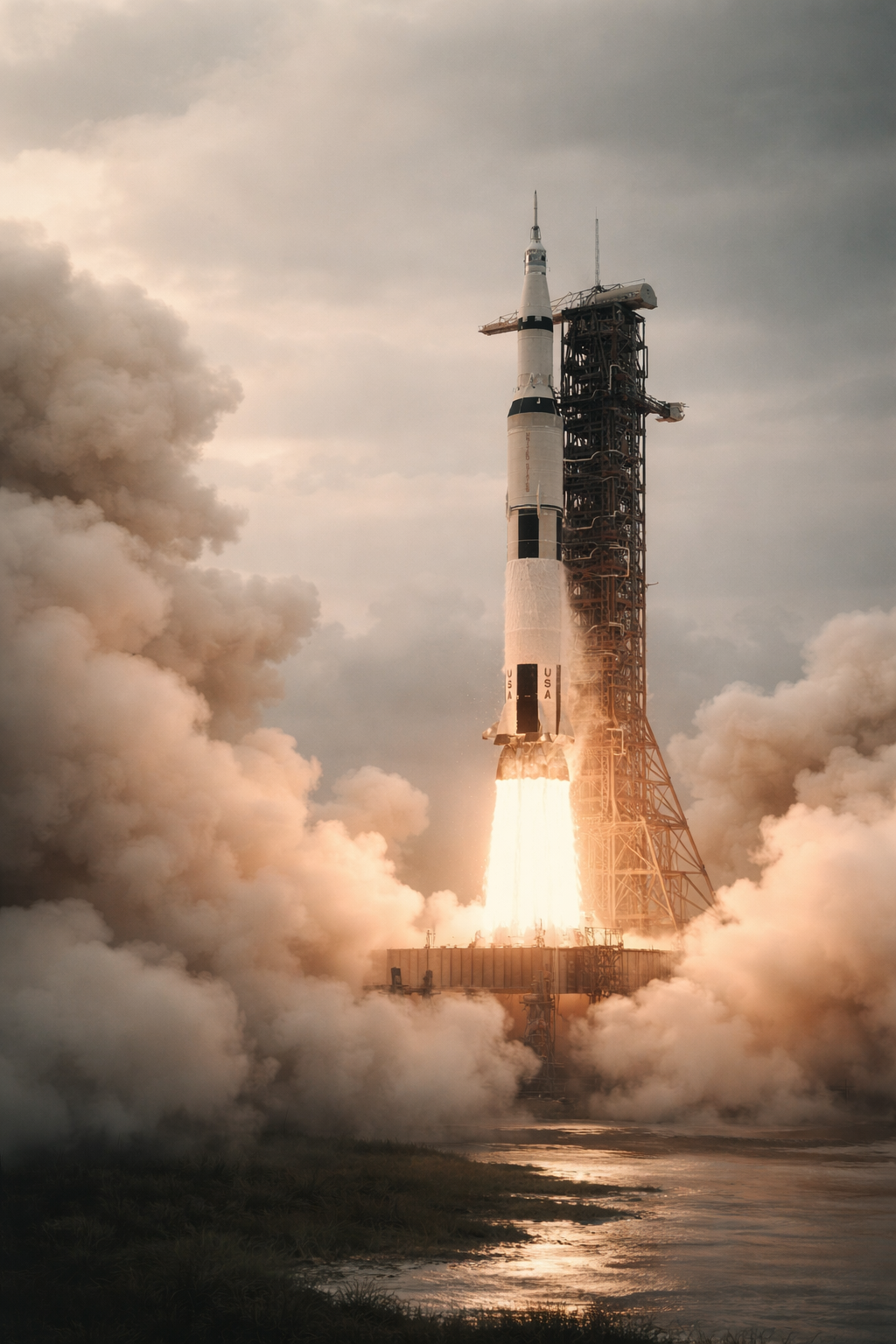 Saturn V rocket launch — the power of specialized expertise